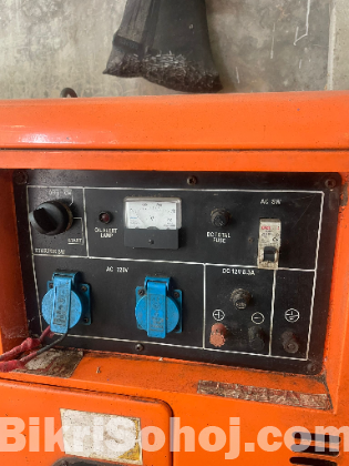 Used 5KW diesel generator for sale